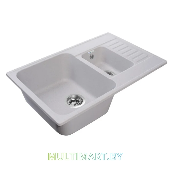 Кухонная мойка GranFest QUARZ Z-21K (серый)